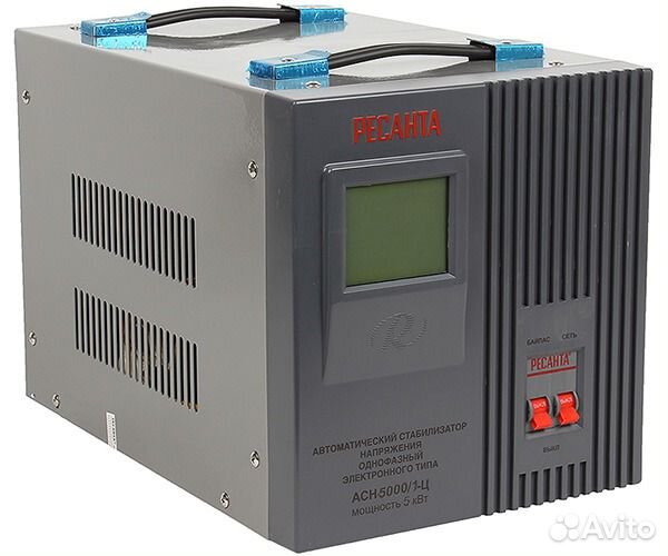 Стабилизатор напряжения Ресанта асн-5000/1-ц