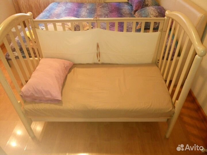 Кровать pali Deseree 125*65, новый матрас