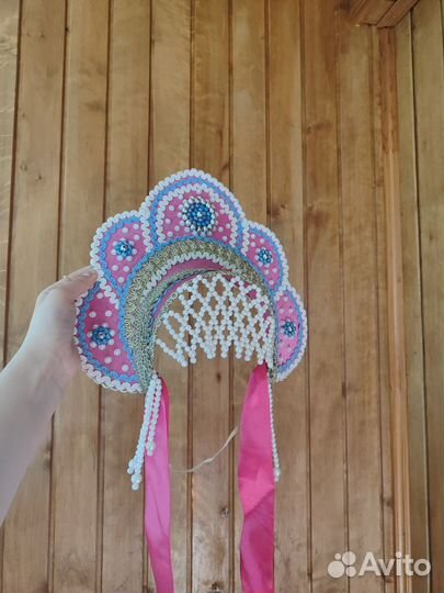 Кокошник детский