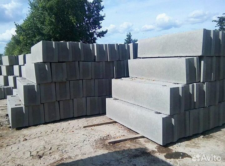Бетонные блоки фбс