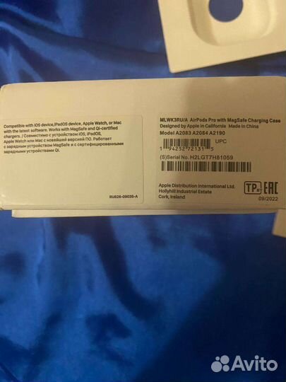 Наушники airpods pro оригинал