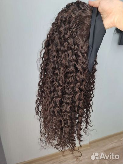 Парик афро кудри с повязкой