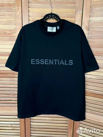 Футболка Essentials fog Fear Of God