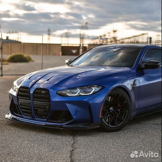 Карбоновая губа BMW M3 G80, M4 G82