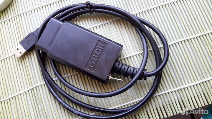 Диагностический адаптер ELM327 OBD2 USB