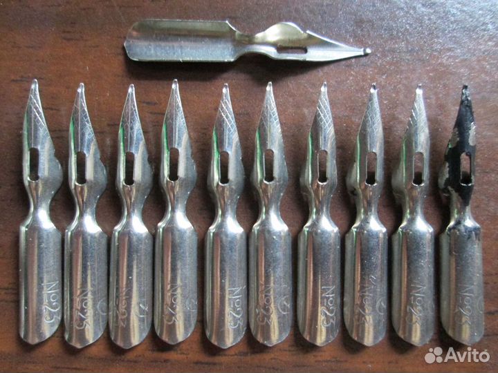 Канцтовары Чертежный инструмент, перья шрифт, СССР