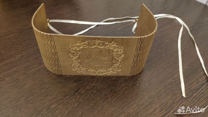 Украшение на бутылки для свадьбы