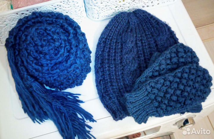 Комплект-Шарф шапка варежка