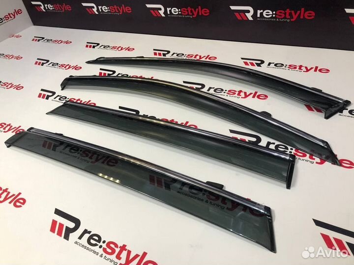 Ветровики Nissan X-Trail 32 Kanglong R1444