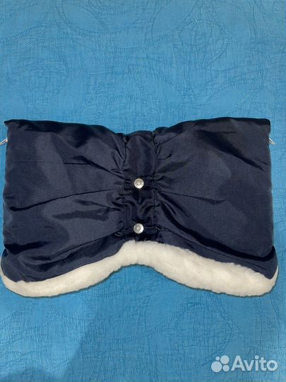 Новая муфта для коляски, санок. Шерсть