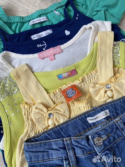 Вещи для девочки 6-8 лет пакетом
