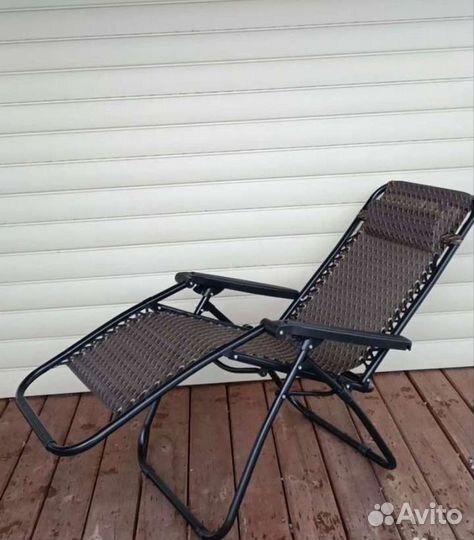 Кресло шезлонг новое