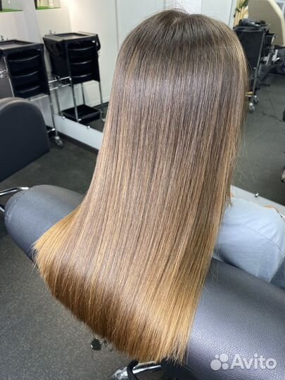 Кератиновое выпрямление ботокс
