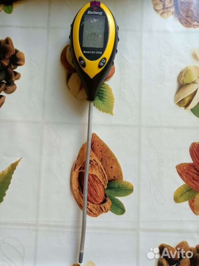 Прибор для измерения почвы /Цифровой рН-метр 4 в 1