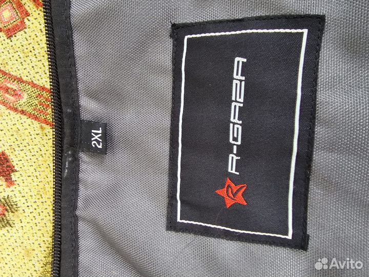 Мотокуртка мужская текстильная