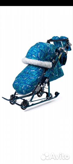 Детские санки коляска Ника