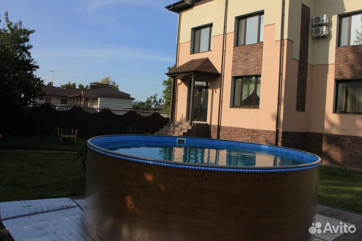 Бассейн сборный морозостойкий Лагуна