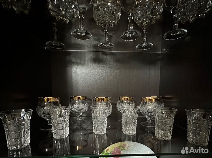 Хрустальные рюмки