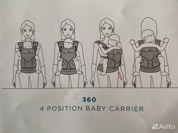 Рюкзак-кенгуру Ergobaby