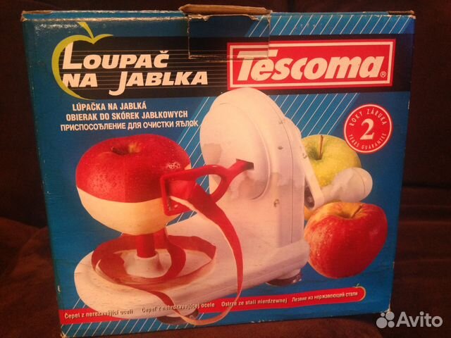 Яблоко чистка