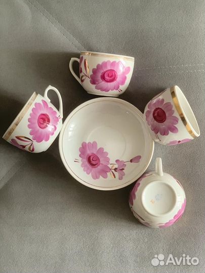 Чайная Пара Фарфоровая