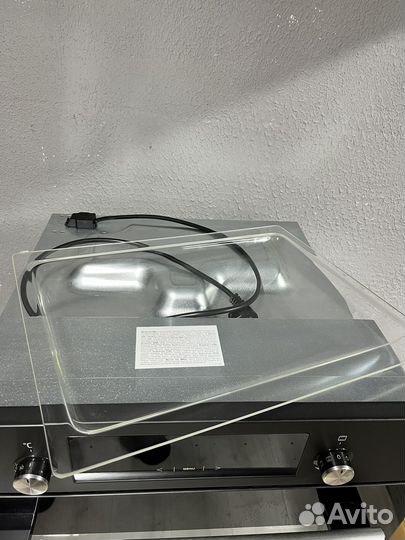 Прозрачный противень из жаропрочного стекла