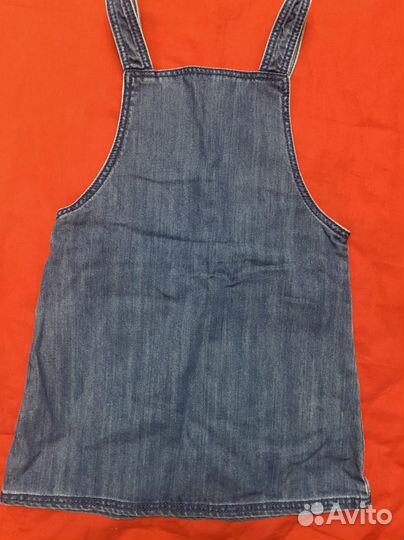 Джинсовый сарафан для девочки