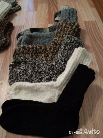 Шерстяные носки