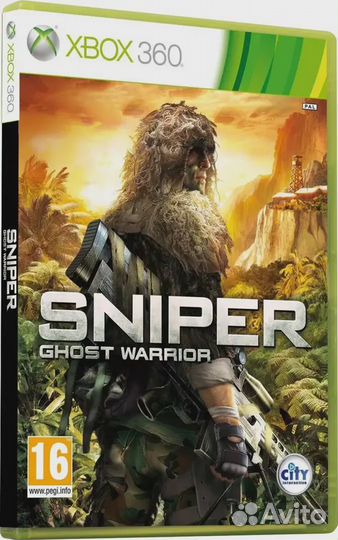 Игра Диск на Xbox 360 Снайпер Воин-призрак