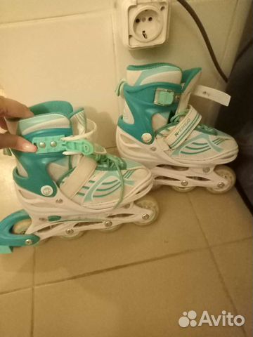 Роликовые коньки детские раздвижные