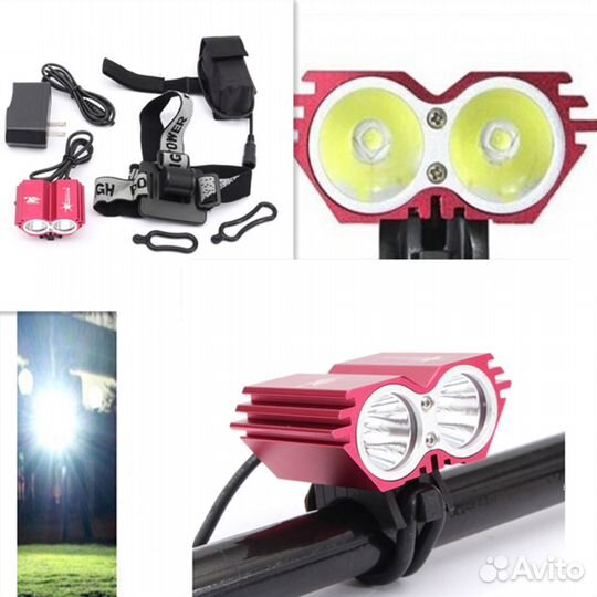 Велофары X1,X2,X3,X6,X11, комплекты и по частям