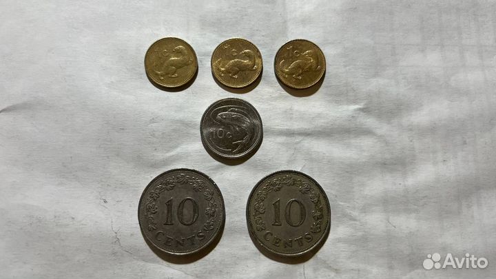 Монеты Мальта старые