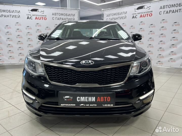 Kia Rio 1.6 AT, 2016, 96 186 км