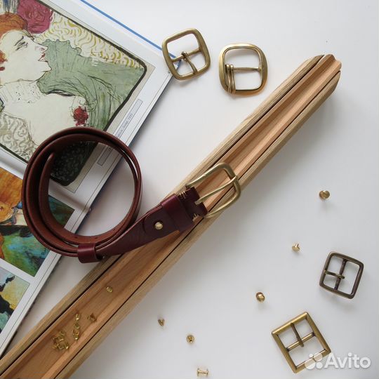 Женский ремень ручной работы