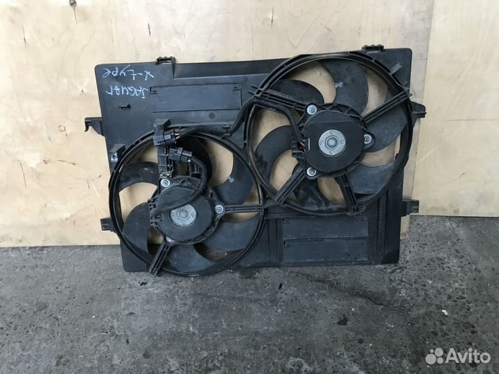 Диффузор с вентилятором Jaguar X-type