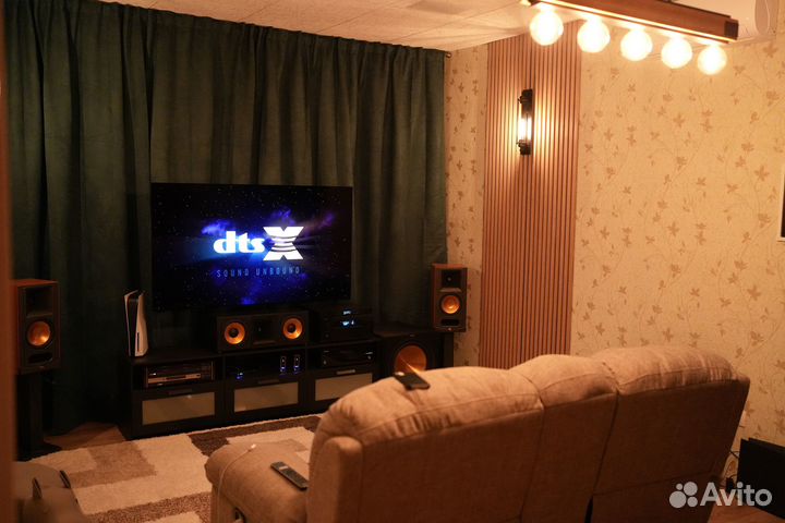 Подключение и установка домашнего кинотеатра