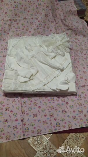 Комплект на выписку для девочки лето, весна