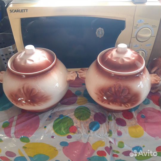 Фарфоровые статуэтки и горшки для запекания