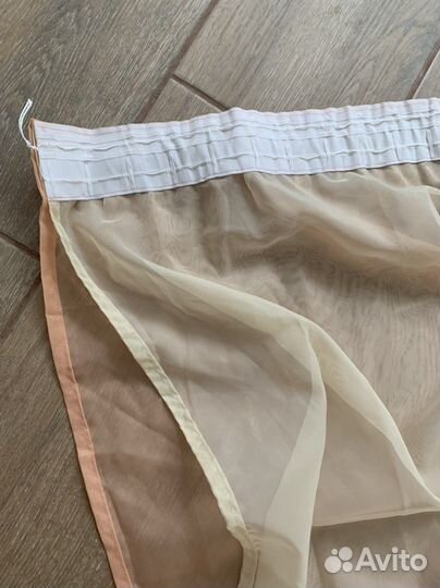 Шторы тюль двойная