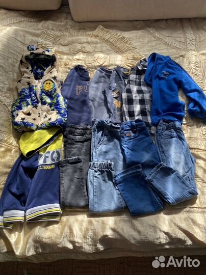 Вещи пакетом для мальчика 98 104