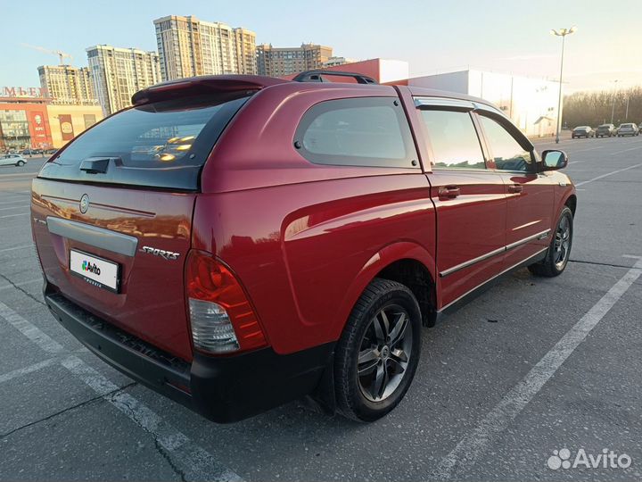 SsangYong Actyon Sports 2.0 AT, 2011, 92 000 км