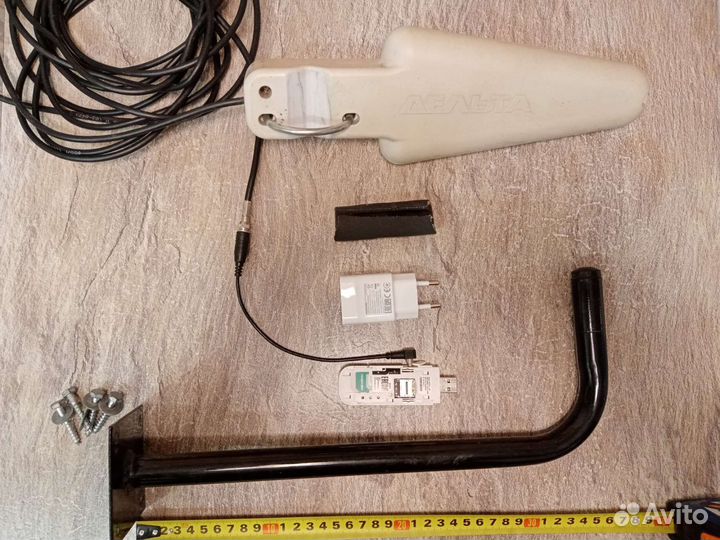 4g модем huawei с антенной и принадлежносми