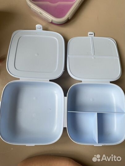 Ланч бокс для еды пакетом