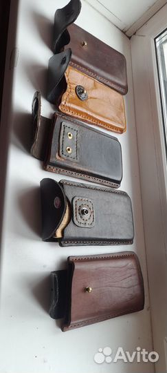 Чехол кобура для телефона,нат кожа
