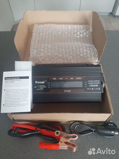 Инвертор автомобильный 1500 wt