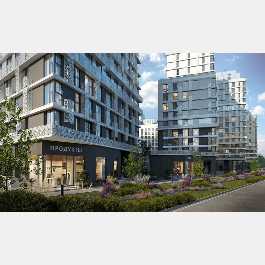 3-к. квартира, 60,7 м², 14/23 эт.