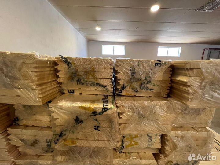 Имитация бруса, для дачи 14х126х6000, ав