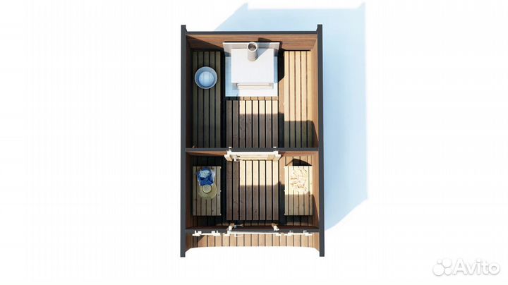 Баня бочка квадро с гарантией