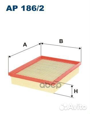 Фильтр воздушный ford ap1862 Filtron