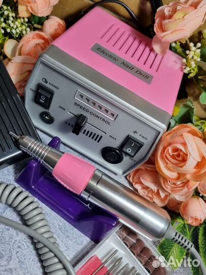 Машинка для маникюра Nail Drill Electric,35 тыс.об